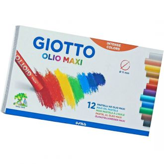 Giotto λαδοπαστέλ Olio Maxi 12τμχ. (000293400)