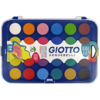 Giotto Νερομπογιές Colour Blocks 24χρώματα 000352400