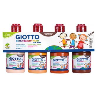 Giotto Τέμπερες Skin Tones 4x250ml χρώματα (542800)