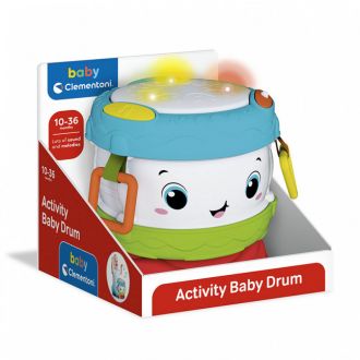 AS Clementoni Activity Baby Drum με Μουσική (1000-17409)