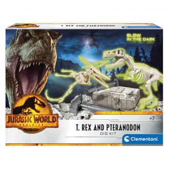 AS Clementoni Μαθαίνω & Δημιουργώ T-Rex & Πτερανόδοντας Jurassic World 7+ (1026-19205)