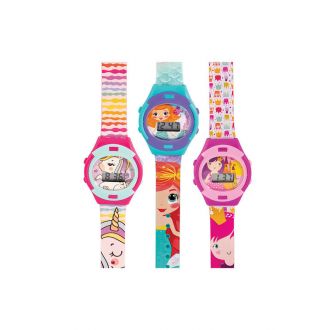 AS Company Παιδικό Ψηφιακό Ρολόι με Λουράκι για κορίτσια (1027-64230)