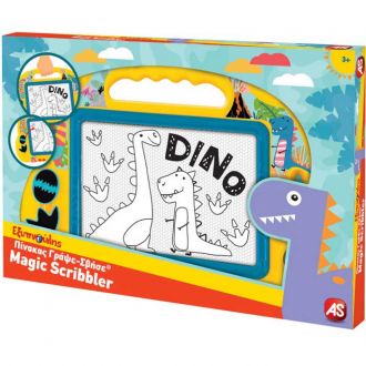 AS Company Magic Scribbler Πίνακας Γράψε Σβήσε Baby Dinosaur 1028-12264