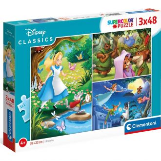 AS Clementoni Puzzle Disney Classic 3x48pcs. 1200-25267