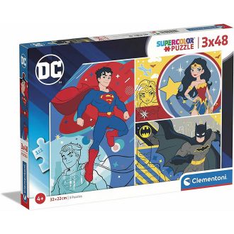 AS Clementoni Puzzle DC Comics 3x48pcs. 1200-25272