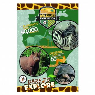 AS  Clementoni Puzzle Wildlife Explorer 180pcs (1210-29207)