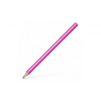 Faber Castell μολύβι jumbo sparkle ΙΙ Ροζ