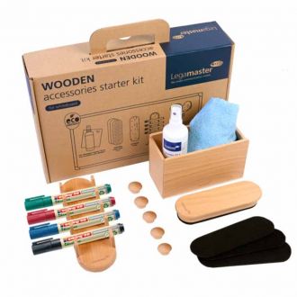 Legamaster wooden accessories for whiteboard Starter kit 125600
