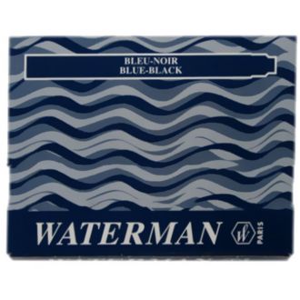 Waterman αμπούλα για πένα Blue Black /τεμάχιο