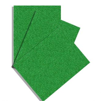 Next αφρώδες glitter 1,5mm Α4 Green /τεμάχιο