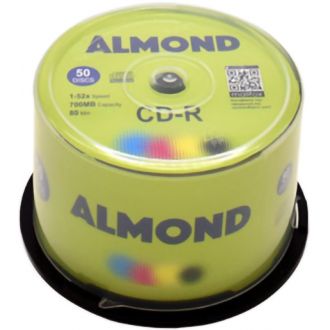 Almond CD-R 700MB 52x Cake 50τεμ
