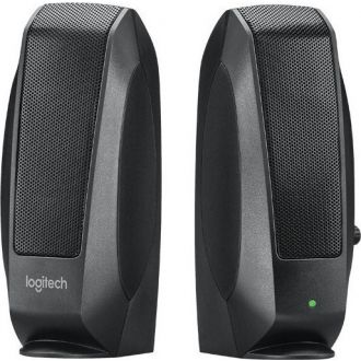 Logitech ηχεία 2,0 Speakr System S120 Black (LOGS120)