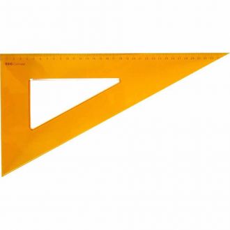 Aristo τρίγωνο 60ο ορθογώνιο 36cm πορτοκαλί ΑΗ22636