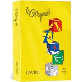 Favini Le Cirque Χρωματιστό χαρτί A4 160gr 250Φ Καναρινί (202)