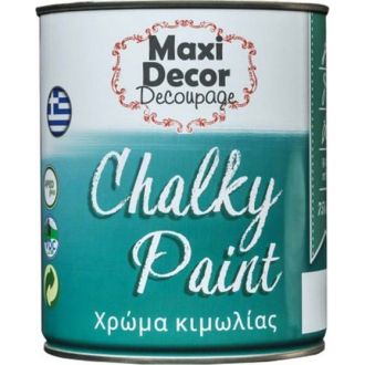 Maxi Decor χρώμα κιμωλίας chalky paint 750ml Ροδακινί (519)
