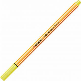 Stabilo μαρκαδόρος 0,4mm Neon Yellow (88/024)