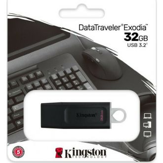 Kingston data traveler usb flash drive 32GB Exodia usb3.2 Black (DTX/32GB)