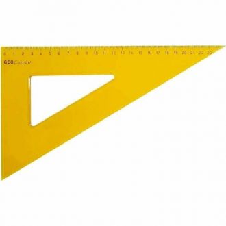 Aristo τρίγωνο 60ο ορθογώνιο 25cm πορτοκαλί ΑΗ22636