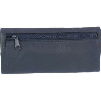 Mario Rossi leather pouch Navy Blue 2681