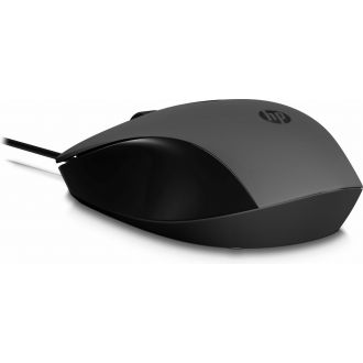 HP Ποντίκι Wired 150 Black Grey (240J6AA)