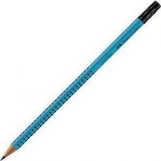 Faber Castell μολύβι Grip 2001 με γόμα ΗΒ Aquamarine