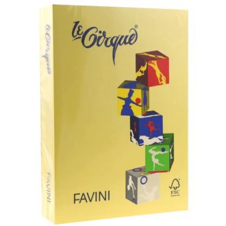 Favini Le Cirque Χρωματιστό χαρτί A4 160gr 250Φ Κίτρινο Ανοιχτό (200)