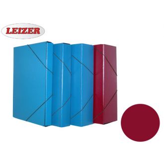 Leizer κουτί λάστιχο 25x35 Fiber Ράχη 5cm Μπορντώ (822.205BD)