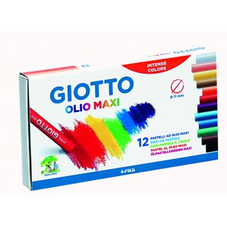Giotto Λαδοπαστέλ Olio 12 χρώματα 293000