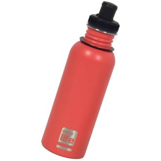 Ecolife μεταλλικό μπουκάλι 600ml Coral 33-BO-1013
