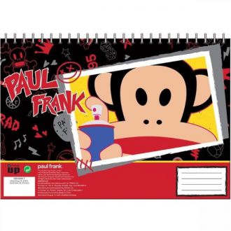 BMU μπλοκ ζωγραφικής Α4 30 Φύλλων Paul Frank Skate (346-81417)