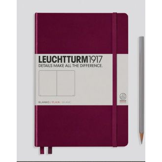 Leuchtturm Notebook 1917 B5 Slimcover Dotted Port Red 80gsm 123pgs (4002.0302.02)