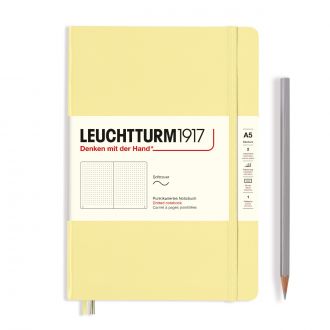 Leuchtturm Notebook 1917 A5 Slimcover Dotted Vanilla 80gsm 123pgs (4002.0402.17)
