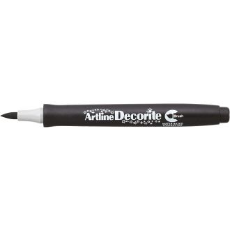 Artline Μαρκαδόρος Decorite Brush Standard Black