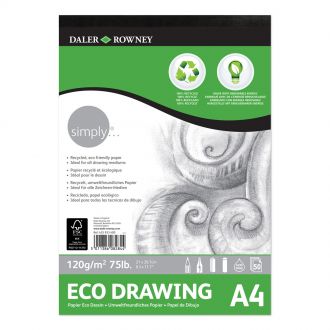 Daler Rowney Simply Eco Drawing pad A4 120gr 50 Φύλλων (435933400)