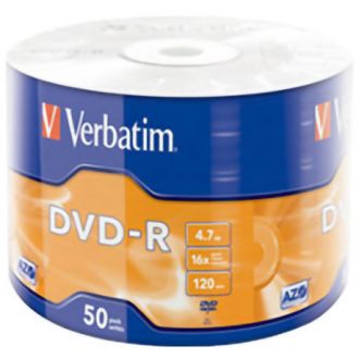 Verbatim DVD-R 16x 4.7GB 50τμχ. (43788)