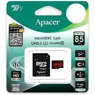 Apacer mermory card  Micro SDHC UHS-I U1 CLASS 10 16GB