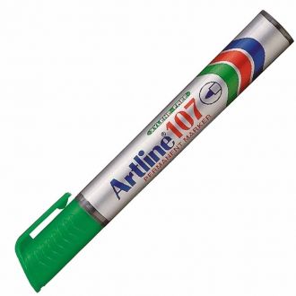 Artline 107 Μαρκαδόρος ανεξίτηλος 1.5mm Πράσινο
