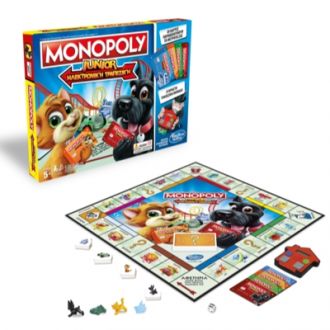 Hasbro Monopoly Junior Ηλεκτρονική Τράπεζα 819-18420