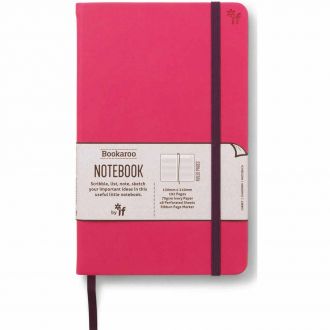 Bookaroo σημειωματάριο Ivory ριγέ Α5 192pgs - Pink