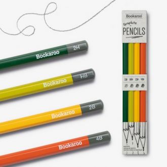 Bookaroo μολύβια Greens 4τμχ. (79603G)