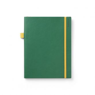 Bookaroo σημειωματάριο με λάστιχο Bigger 19x25- Forest Green (53649FG)