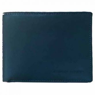 Mario Rossi  men's leather wallet ΒlueBlack Edge 5935