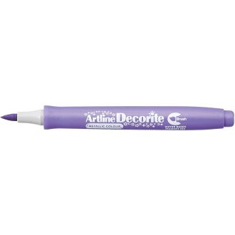 Artline Μαρκαδόρος Decorite Brush Standard Metallic Purple