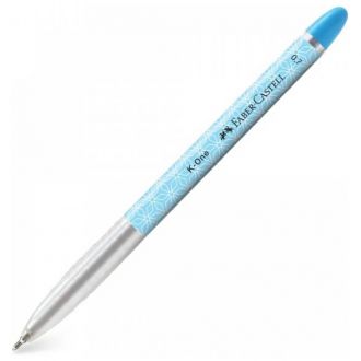 Faber Castell στυλό gel K-one 0.7mm Super Smooth Μπλε (643051)