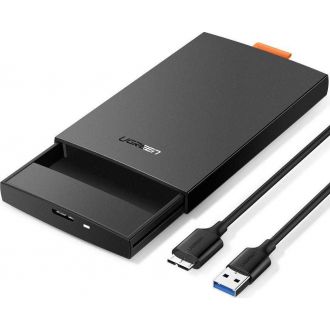 Ugreen SSD / HDD enclosure 2.5'' USB 3.0 SATA black (60353)