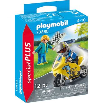 Playmobil 70380 Special Plus Παιδάκια σε αγώνες μοτοσυκλέτας