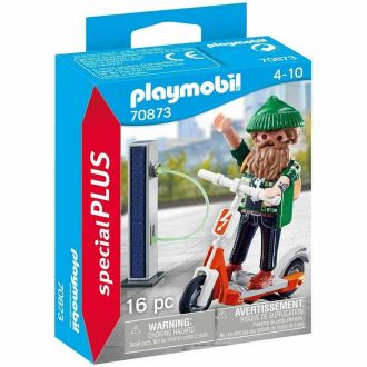 Playmobil 70876 Special Plus Χίπστερ με ηλεκτρικό σκούτερ