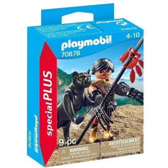 Playmobil 70878 Special Plus Πολεμιστής με μαύρο πάνθηρα