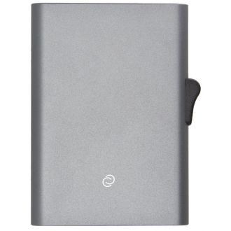 Troika Card Holder C-Secure Slim RFID XL Aluminum  Grey XLCH001 (CH23489)