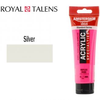 Royal Talens Amsterdam acrylic 120ml Silver (800)